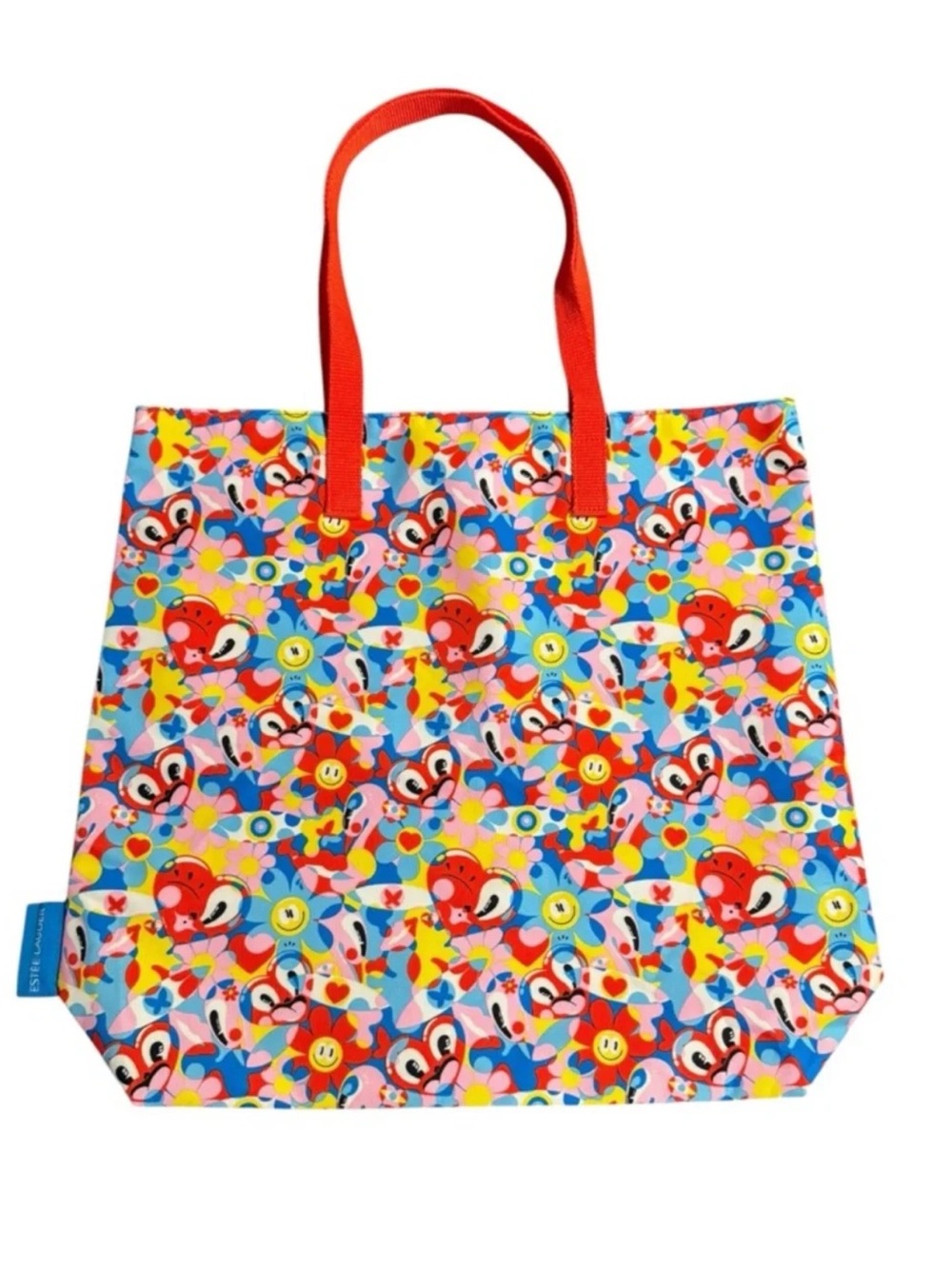 NWOT Estée Lauder x Hattie Stewart Floral Pop Art Tote Bag